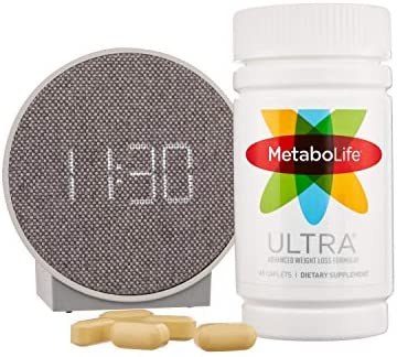 MetaboLife Ultra Advanced Weight Loss Formula - Appetite Suppressant & Metabolism Booster for Weight Loss w/ Meratrim, Garcinia Cambogia, Caffeine - Thermogenic Fat Burner for Men & Women, 45 Caplets