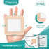 Dimora Silicone Foam Dressing with Border Adhesive 4"x4" Waterproof Wound Dressing Bandage for Wound Care 10 Pack