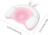 Baby Pillow,Infant Head Shaping Pillow Prevent Flat Head Syndrome,Ultra Soft Baby Head Pillow,4D Memory Foam for Head and Neck Support Pillow (Pink)