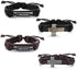 SAILIMUE 4 Pcs Cross Leather Bracelet for Men Religious Cross Tag Bangle Leather Wristband Adjustable Drawstring Bracelet Set