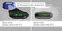 Full Housing Shell Case Cover Flex Cable Backlight Backlit Adapter for Nintendo Game Boy Advance GBA AGS 001 Mod Kit Replacement Noctilucent Edition Luminous Green