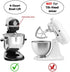 6 Quart Kitchen Aid Mixer Attachments, Flex Edge Beater Paddle with Scraper for 6 QT Bowl-lift Kitchen Aid Stand Mixer, 6 QT Mixer Accessory Replacement.