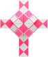 Mipartebo Magic Snake Cube Twist Puzzle 72 Wedges Large Size Twist Fidget Snake Toys Gift Party Favors for Kids Adults Teens Pink