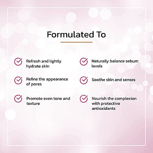 TruSkin Rose Water Facial Toner Spray, Face Care Mist for All Skin Types, Daily Skin Care, 4 fl oz