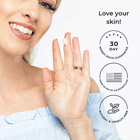 Alana Mitchell Hyaluronic Acid Serum for Face - Moisture Boost Anti Aging Serum - Face Serum to Fight Wrinkles & Fine Lines - Hydrating Serum Face Moisturizer for Sensitive, Dry & Combo Skin (2 oz)