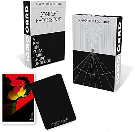 Bangtan Boys Map of the Soul One Albums Merchandise 54 pcs Photocards Birthday Party Gift for Army Girls and Boys