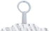 Assorted Weathered Wood Nautical Seashell Wall Hooks with Metal Hanger, Sets of 3, 7 1/4 Inch