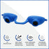 Super Sunnies Evo Flexible Tanning Bed Goggles Eye Protection UV Blue Glasses