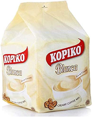 Kopiko Blanca 3 in 1 Creamy Coffee Mix (30 sachets x 30 grams)