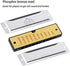 EastRock Blues Harmonica Mouth Organ Harp 10 Hole C Key with Case, Diatonic Harmonica for Beginner, Professional Player, Students gifts, Adult, Friends, Gift Silver