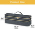 JAYFOND Travel Case for Revlon Hair Dryer Brush Blow Dryer Brush in One, Double-Layer Travel Storage Carrying Bag Compatible with Hot Tools Hot Air Brush & Styling Tools Accessories(Case Only)