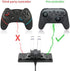 Controller Charger Dock for Nintendo Switch, 6 in 1 Charging Station for Nintendo Switch Joy-Con Controllers and Pro Controllers Black