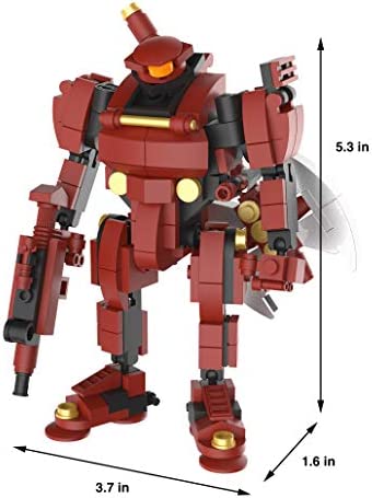 MyBuild Mecha Frame Sci-Fi Series Rita 2 Building Toys Robot Mech Building Bricks Figure 5018