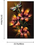CANDYL DIY Oil Painting Paint by Number Kit for Kids Adults Students Beginner Diy Canvas Painting by Numbers Acrylic Oil Painting Arts Craft for Home Wall Decoration Lily Flower Dragonfly 16x20 Inch