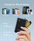 4500mAh Built in Cable Cell Phone External Battery Pack, Portable Phone Charger Power Bank 5V 2.1A Charging Mobile Phone Charger USB-C In/Out Compatible with iPhone 6/7/8/X/XS/XR/11/12/13, Heated Vest