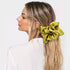 CEELGON Big Real Silk Scrunchies for Women 6.3Inches Large Scrunchie Satin Oversized Silk Thick Elastic Hair Ties Jumbo Hair Scrunchies 6 Pack (Black,White,Pink, Champagne,Navy,Yellow)