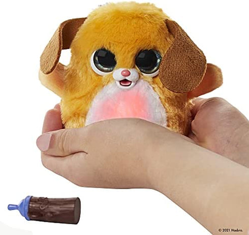 FurReal Fuzzalots Puppy Color-Change Interactive Feeding Toy, Lights and Sounds, Ages 4 and up