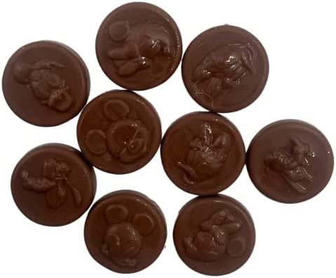 Disney Mickey Mouse and Friends Christmas Advent Countdown Calendar with 24 Milk Chocolate Pieces, 1.76 oz