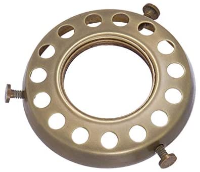 B&P Lamp® 2 1/4" Fitter, Brass Screw-on, Uno-Type Shade Holder