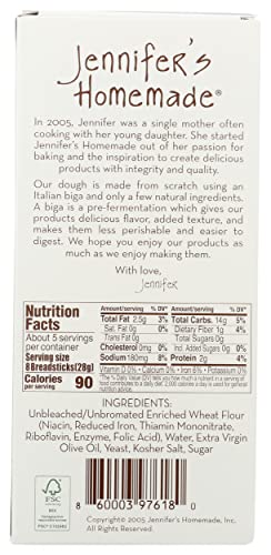 JENNIFERS HOMEMADE Original Breadsticks, 5 OZ