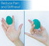 RMS 4-Pack Hand Exercise Balls - Physical & Occupational Therapy Kit for Strengthening Grip & Reducing Stiffness - Arthritis Pain Relief Exerciser for Rehabilitation, Fidget, Stress Relief