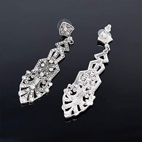 ZeroShop 1920s Great Gatsby Accessories Set for Women,Costume Flapper Headpiece Headband