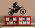 YttBuy Dirt Bike Wall Decals Motocross Decal Motocross Wall Decals Motocross Wall Decal Motocross Decals Dirt Bike Decals for Wall Dirt Bike Wall Sticker for Motocross Bedroom