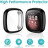Mocodi 8-Pack Screen Protector Case Compatible with Fitbit Sense/Versa 3, TPU Protective Screen Cover Saver Bumper Accessories for Fitbit Sense/Versa 3 Smartwatch
