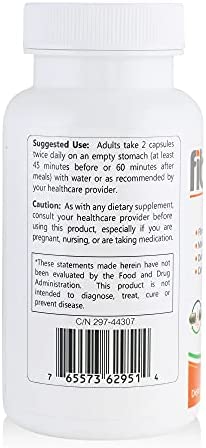 HCP Formulas - Fibrenza - Systemic Enzyme Complex with Fibrinolytic & Proteolytic Enzymes - Fibrin Defense, Inflammation & Cardiovascular Support - Vegetarian - Dietary Supplement - 60 Caps