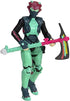Fortnite Solo Mode Figure & Supply Crate Collectible Accessory Bundle - Feat. 4 Inch Singularity Figure, Supply Crate, Back Board (Drift) Back Bling, Weapons, Building Materials