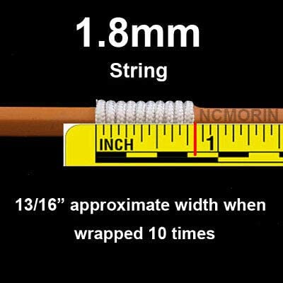 NCMORIN 300 feet 0.9mm Alabaster Window Blind Cord, String - Honeycomb & Cell Shades Blinds