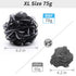Shower Loofah Sponge Bath puff Large 75g XL for Women Men Kids Soft Mesh Pouf Body Scrubber Gentle Exfoliating shower Ball Buff Luffa with Bamboo Charcoal for Silky and Smooth Skin Cleansing 3pack