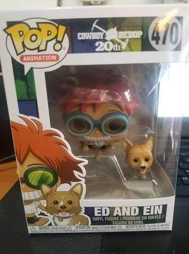 Funko Pop & Buddy Animation: Cowboy Bebop - Edward & EIN Collectible Figure, Multicolor