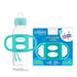 Dr. Brown’s® Milestones™ 100% Silicone Baby Bottle Handles, Narrow, Turquoise, 1 Pack, 4m+