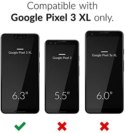 Crave Dual Guard for Google Pixel 3 XL Case, Shockproof Protection Dual Layer Case for Google Pixel 3 XL - Navy