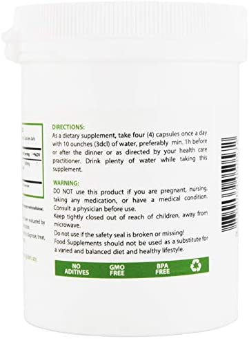 Zeolite 240 Capsules | Detox | Clinoptilolite 95% | 3X Activated | Natural Mineral Dust Less-Than 2 µm | Heiltropfen®