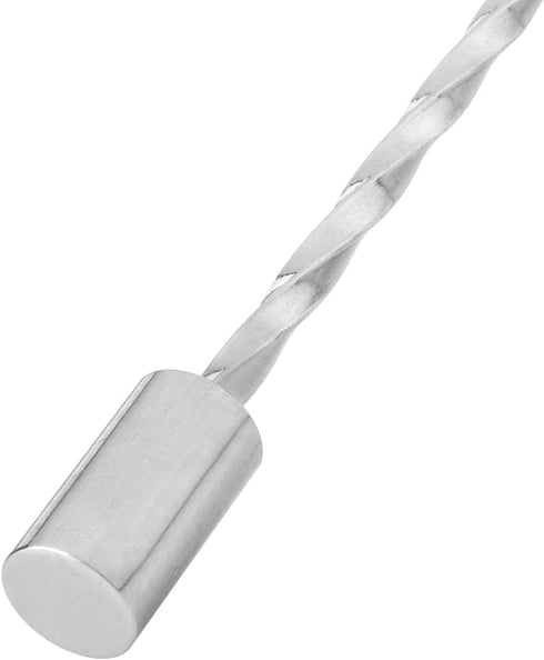 A Bar Above Extra Long 17? Bar Spoon Set of 2 Stainless Steel Cocktail Stirrer Bar Set for Mixing Glass or Shaker Spiral Handle Drink Stirrer Bar Supplies Professional Drink Mixing Spoons