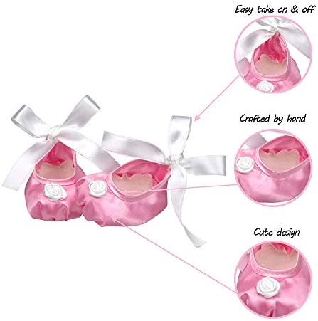 SOTOGO 7 Pairs of 18 Inch Doll Shoes and 3 Pairs of Socks Fits for American 18 Inch Doll Include Boots Leather Shoes Sneakers