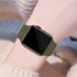 Distore Bands Compatible with Apple Watch 38mm 40mm 41mm 42mm 44mm 45mm, Soft Silicone Replacement Sport Strap Wristbands for iWatch Series 8/7/6/5/4/3/2/1 SE Women Men, Olive Green