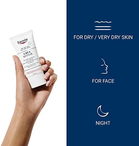 Eucerin Dry Skin Replenishing Face Cream Night 5% Urea With Lactate 50Ml