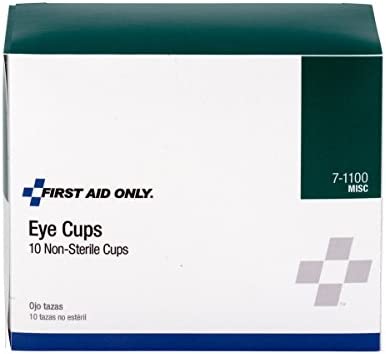 First Aid Only 7-1100 Non Sterile Eye Cup (Box of 10)