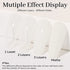 modelones Gel Nail Polish, 1 Pcs 15ml Transparent Milky White Jelly Gel Polish Set Sheer Pure White Color Nail Gel Polish Kit, Soak Off LED Salon DIY at Home Gel Nail Manicure Gift for Women Girls