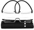 DBEFTLI Half Frame Reading Glasses - Half Rim Computer Readers with Glasses Case for Men (2 PCS in Pouch) 2.00