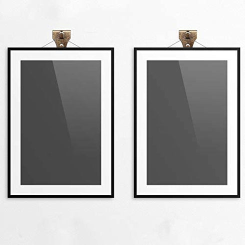 Brick Wall Clips for Hanging Brick Lights Wreaths Pictures Hanger Steel Brick Clamp Hooks Brick Wall Hook Fastener Fits Brick 2-1/4 inch to 2-3/8 inch in Height (9 Pieces)