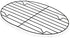Fox Run - 57213 Fox Run Non-Stick Oval Roasting/Cooling Rack, 11.25 x 8.25 x 0.5 inches, Metallic