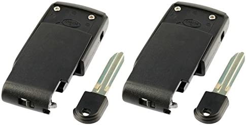 fits Toyota Prius 2004 2005 2006 2007 2008 2009 Key Fob Cover Case Shell Keyless Entry Remote, Set of 2