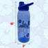 Silver Buffalo Disney Lilo and Stitch Nope Not Today Tritan Water Bottle, Screw Top Lid, 28 Ounces