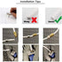 PureSec IMK01 Ice Maker Water Line Kit 3/8"&1/4" Fridge Water Line Connection DIY Kit for Connecting Reverse Osmosis Water Filtration System to Refrigerator/Ice Maker