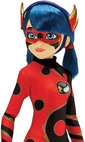 Miraculous Ladybug Dragonbug 10.5" Fashion Doll with Lonng Kwami and Dragon Headband by Playmates Toys