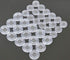 Clear Glass Table Top Bumpers,Soft Material,to Control The Movement of Glass Table Top. Plastic Bumper for Table Glass Top,Rubber Bumper Pads,Glass Table Top Suction Pad.50 Count.